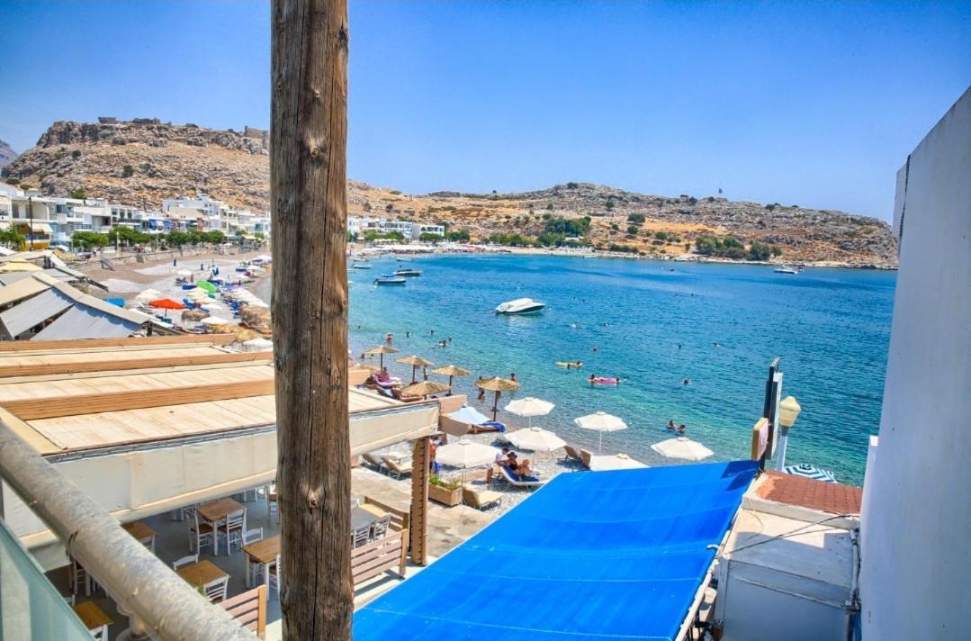 Despinas Seafront Apartments,Charaki Exterior foto